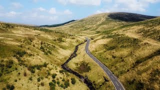 Campsie Glen Waterfalls  Clachan of Campsie  Drone  DJI Mini 2 SE [upl. by Theadora]