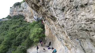 Alizee Blass Sault qui Peut 7c8a Saint Leger du Ventoux [upl. by Yrelbmik]