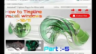 Part5 How to install Tispline windows 1011 Siddhidatagemsampjewelleryacademy [upl. by Ragouzis]