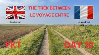 Comberton Le Vaudreuil Twinning Trek 2024  Day 10  Getting close to Rouen [upl. by Nancee]