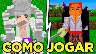 COMO BAIXAR E JOGAR MODADDON de ONE FRUITS v13 para MINECRAFT PEBEDROCK [upl. by Vlada]