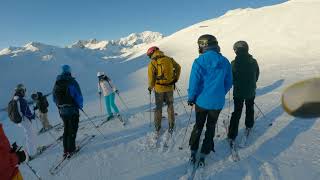 Tignes skiing UCPA January 2024 [upl. by Rovelli500]