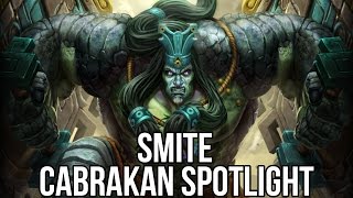 SMITE Free MOBA Game Cabrakan Spotlight and Gameplay [upl. by Neersan]