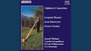 Alphorn Concerto IV Totentanz Barbaro  Furioso  Barbaro [upl. by Elwira]