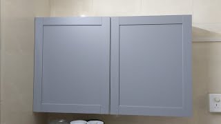 Ikea ENHET Kitchen Wall Cabinet with Grey door for ₹4900 eachunboxing and assemblyMade in Italy [upl. by Enilarak]