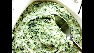 Easy Creamed Spinach Recipe [upl. by Humo131]