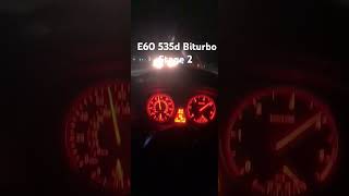 BMW E60 535D Biturbo Lci Stage 2 Acceleration 360bhp [upl. by Naz]