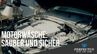 Motorwäsche durchführen  sauber und sicher [upl. by Gowrie]