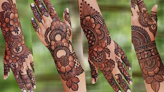 New Top  4 Easy Special Mehndi For Back HandSimple easy bridal mehandiLatest special Mehndi [upl. by Alina]