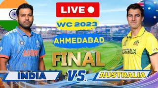 🔴 Live India vs Australia World Cup Final Match Score  Live Cricket Match Today IND vs AUS [upl. by Larsen744]