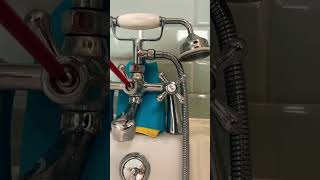 Dripping shower head repair  no parts required plumber diy repair plumbing shower [upl. by Nonnairb]