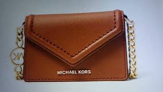 michaelkorsbagJet Set Saffiano Leather Envelope Crossbody BagLuggage [upl. by Philipson]