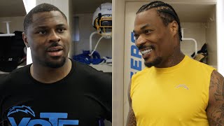 Mack amp Derwin On Saints  LA Chargers [upl. by Orutra]