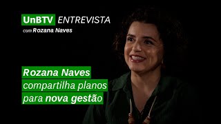 UnBTV Entrevista Rozana Naves reitora da UnB [upl. by Vachil]