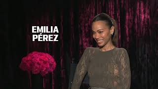 Zoe Saldana habla sobre la Inteligencia Artificial [upl. by Sitrik]