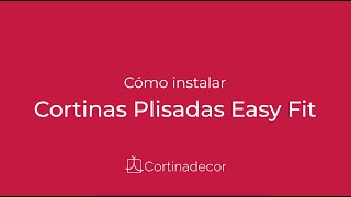 Plisada Térmica EasyFIT  Cortinadecor [upl. by Westerfield]