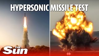 Iran unveils new hypersonic cruise missile [upl. by Crosse754]