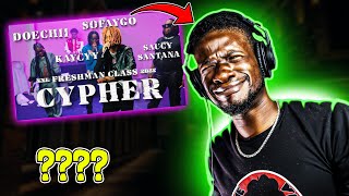 WHAT  2022 XXL Freshman Cypher With SoFaygo Doechii KayCyy and Saucy Santana REACTION [upl. by Eelasor]