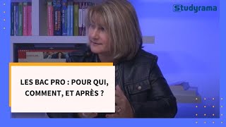 Les bac pro  pour qui comment et après [upl. by Dwaine]