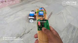 ERRB022  RF Controlled Robot Using Arduino  By Ercomscom [upl. by Nabatse546]