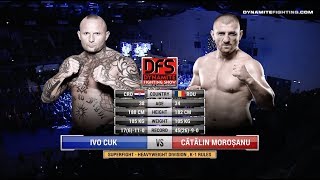 Ivo Cuk vs Catalin Morosanu  Dynamite Fighting Show 3 [upl. by Merridie]