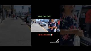 WalkThru Tijuana Mexico PART 2 🇲🇽tijuana mexico travelvlog [upl. by Reifel547]