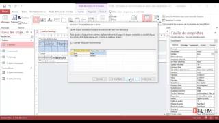 Access  Formulaire et sous formulaire de saisie [upl. by Nandor115]