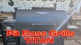 Quick look at the new TITAN Pit Boss Grills Competition Series [upl. by Nailimixam]