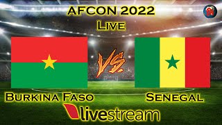 Burkina Faso vs Senegal Live I CAF Africa Cup of Nations Live I AFCON Live [upl. by Ydnamron926]