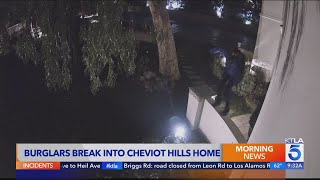 Burglars break into Cheviot Hills home on Christmas Eve [upl. by Aonehc]