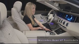 Some Favorite Features  2017 MercedesBenz SClass S 550 Cabriolet from Mercedes Benz of Scottsdale [upl. by Rehsa]