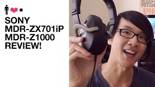 Sony MDRZX701iP  MDRZ1000 Review [upl. by Iy592]