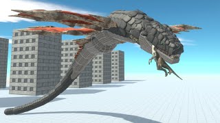 Warbat vs ALL UNITS and Godzilla ARBS Animal Revolt Battle Simulator [upl. by Hussar519]