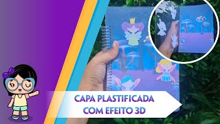 Capa Plastificado com Efeito 3D [upl. by Nagah63]