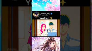 yoshinoo anime animeedit animelover [upl. by Huberto]