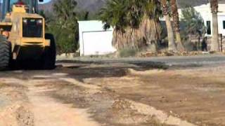 Quartzsite Clears Disputed Right Of Way accross landing strip 382011wmv [upl. by Eelyram]