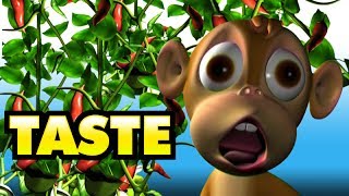 Pupi Nursery Rhyme  Tastes Song  Malayalam cartoon songs for children [upl. by Neemsaj]