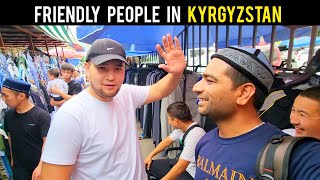 Friendly people in Kyrgyzstan  Osh Bazaar vlog kyrgyzstan bishkek travel exploring [upl. by White]