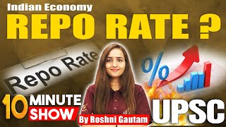 What is Repo Rate  10 Minutes Series for UPSC Exams 2024 [upl. by Budding]