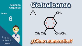 NOMENCLATURA de CICLOALCANOS [upl. by Bradney]