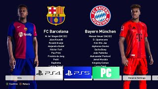 PES 2021 OPTION FILE 2025 UPDATE PS4 PS5 PC [upl. by Donalt]