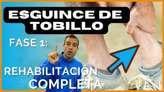 💥ESGUINCE DE TOBILLO grado 23💥 Ejercicios de REHABILITACIÓN DE TOBILLO👉🏼Fase 1 ✅Recomendado✅ [upl. by Pejsach]