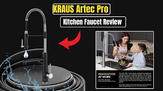 KRAUS Artec Pro Kitchen Faucet Review  Transform Your Kitchen Today [upl. by Yole]