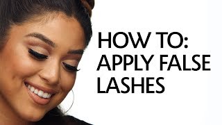 Get Ready With Me How To Apply False Eyelashes  Sephora [upl. by Richers]