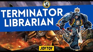 JOYTOY Ultramarines Librarian in Terminator Armour warhammer 40k joytoy [upl. by Idnar]