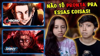 REACT SUGURU GETO  UZUMAKI e QUEBRADO POR DENTRO  ITADORI YUJI PT 2  CHRONO e SHINY [upl. by Nemaj]