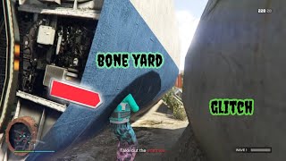 GTA 5 Online Boneyard Survival Glitch [upl. by Cusick]