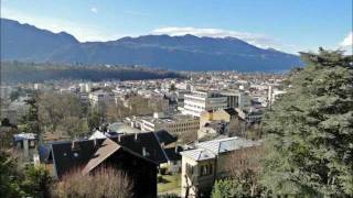 AixlesBains  Flânerie en Centre Ville accompagnée par Gabriel Fauré  Pavane [upl. by Mas]