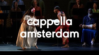 Leo Brouwer Cántico de Celebración performed by Cappella Amsterdam [upl. by Yoj602]