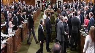 Tensions flare in Canadian parliament after Justin Trudeau appears to lose temper [upl. by Eveneg199]